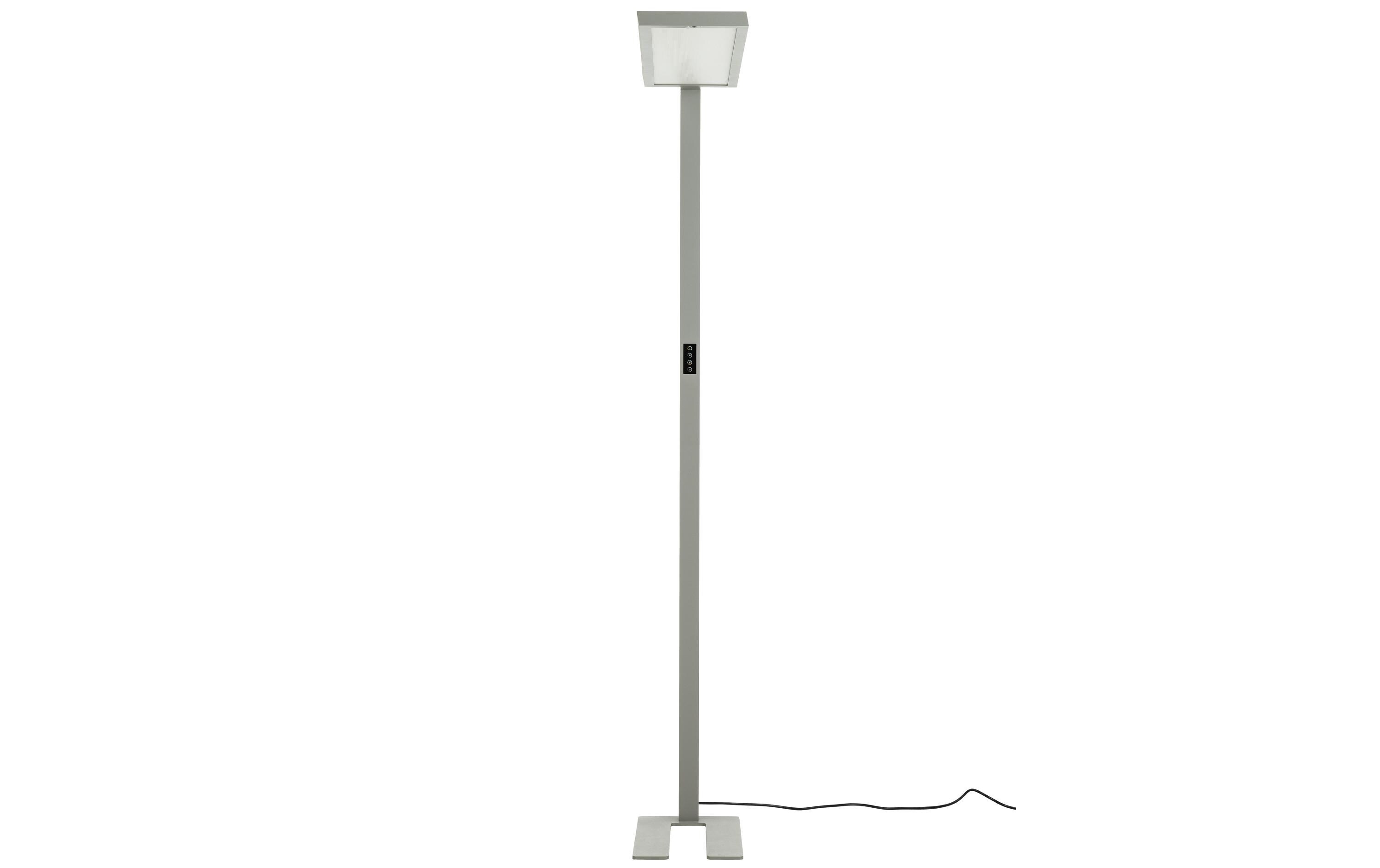 Bürostehleuchte HCL LED 100 W, Grau<br>Dimmbare Stehleuchte für Boden- und Deckenbeleuchtung