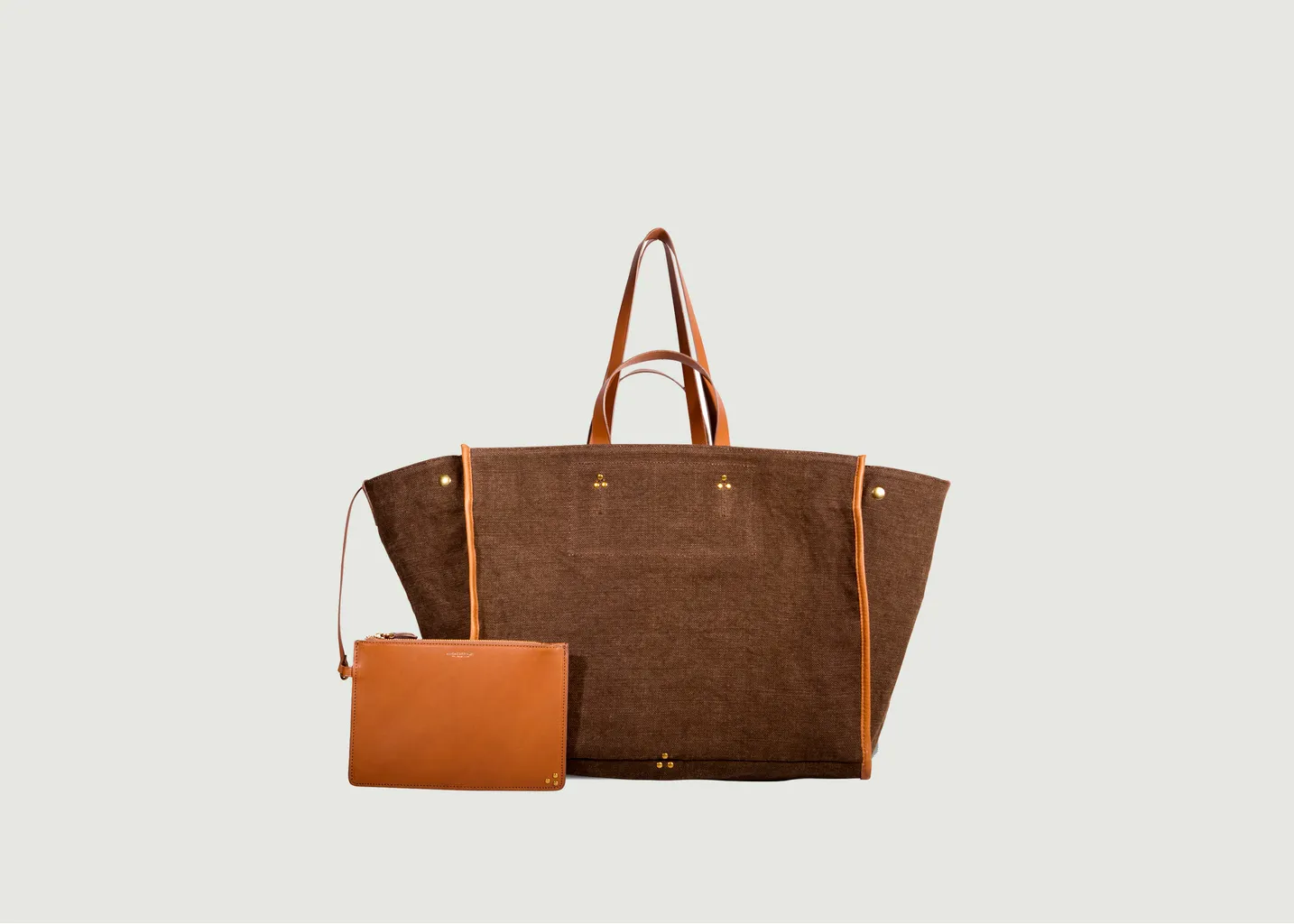 Sac cabas en lin Léon L Jérôme Dreyfuss