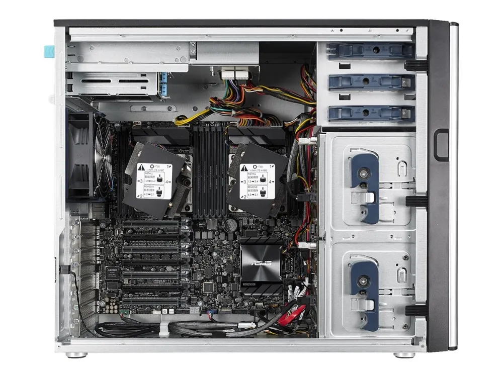 ASUS TS700-E9-RS8 - Server - tower 5U - 2-vejs - uden CPU - RAM 0 GB - SATA - hot-swap 3.5