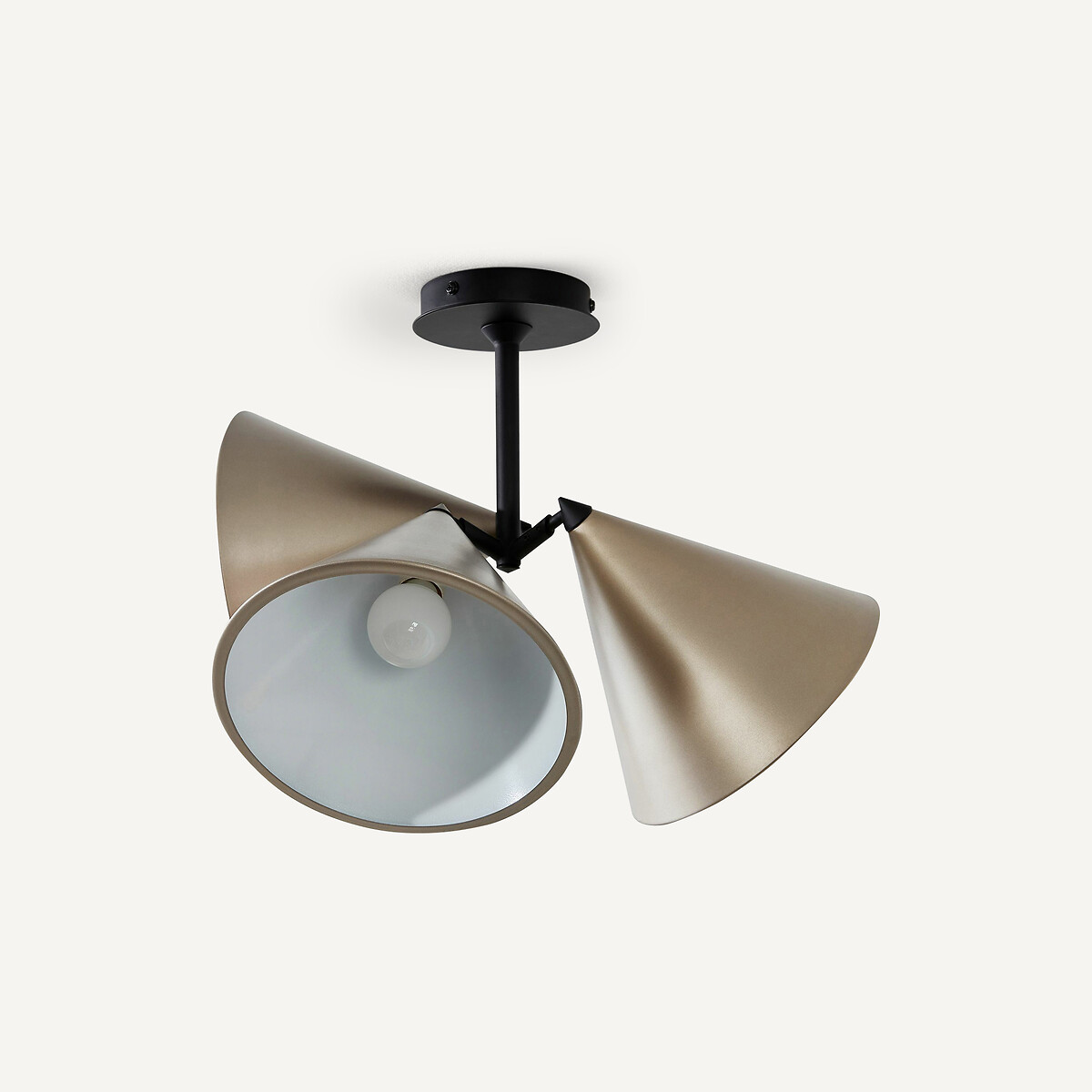 AM.PM<br>Luminária de teto com 3 cones, Moke