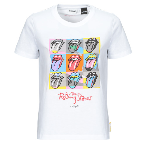 Desigual - TS_ROLLINGS - Blanc / Multicolore