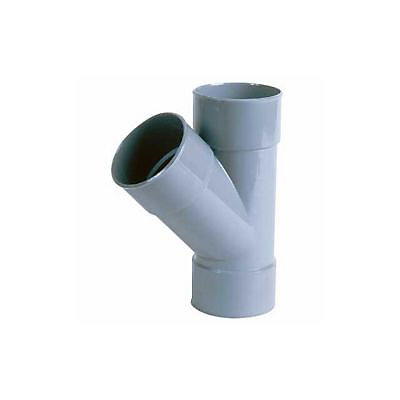 Culotte simple 45° femelle femelle ø 125 mm.
