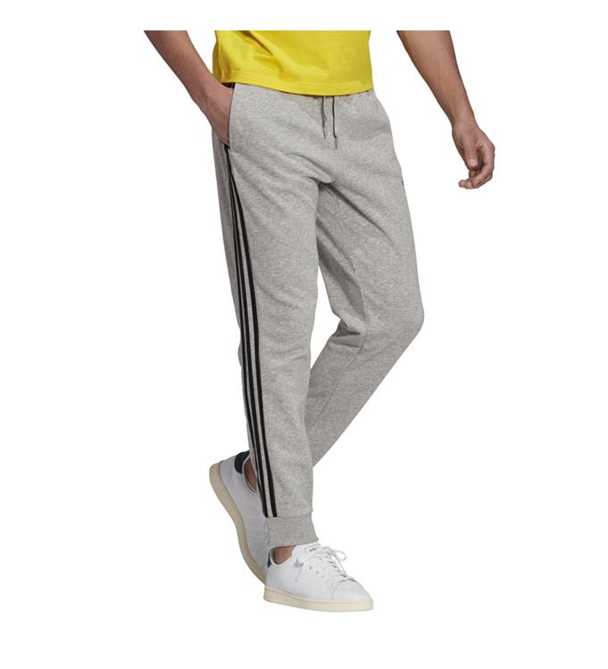 adidas Men Essentials French Terry Tapered Cuff 3-Stripes Joggingbroek