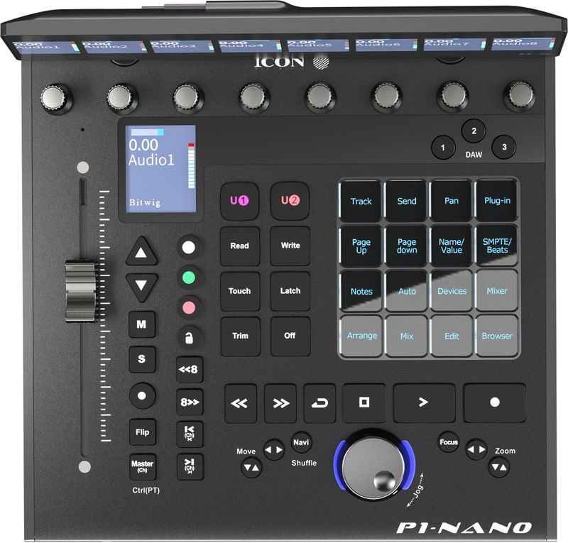 Icon - P1-Nano - MIDI-controller - Zwart