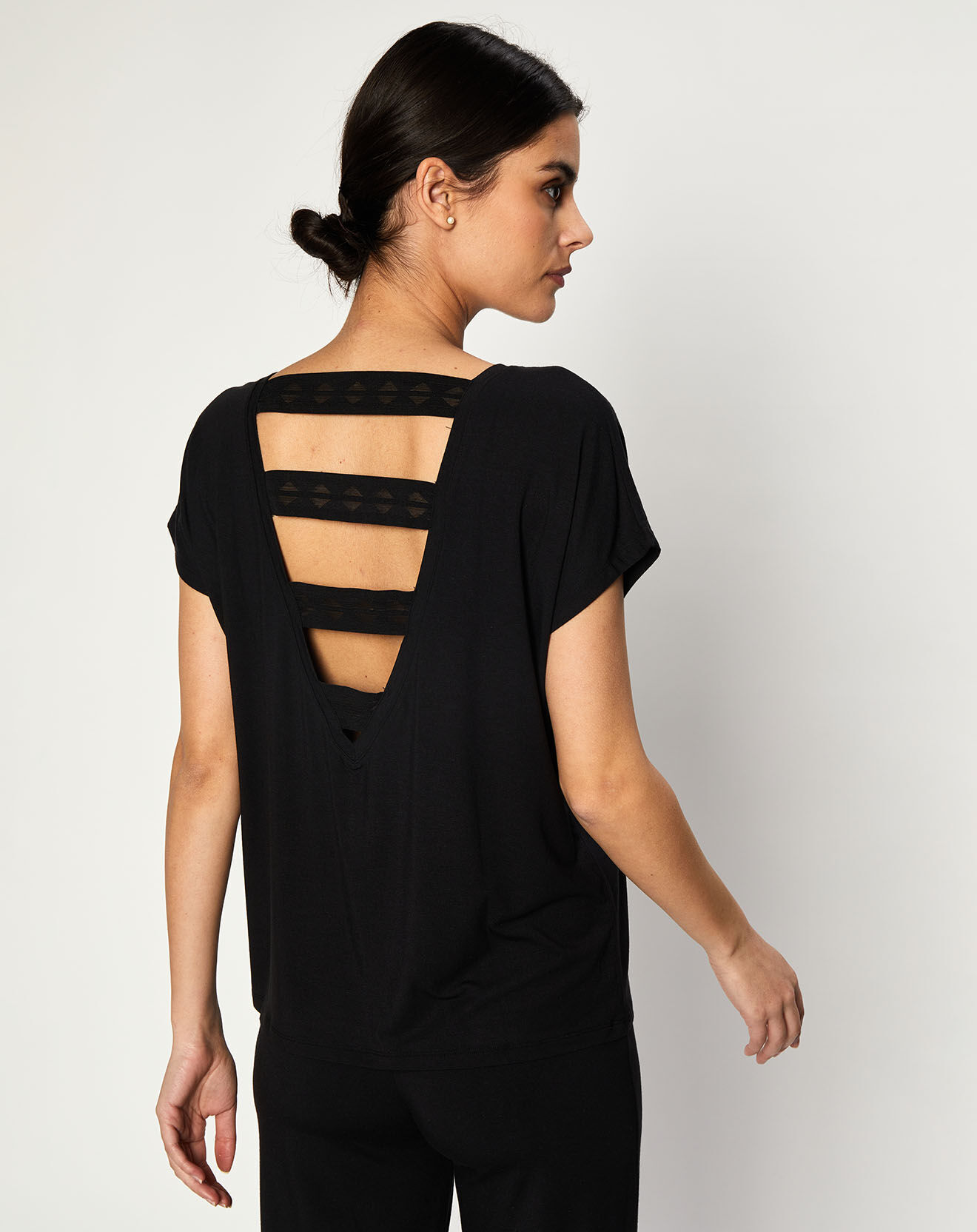 Huit T-Shirt Jeanne noir