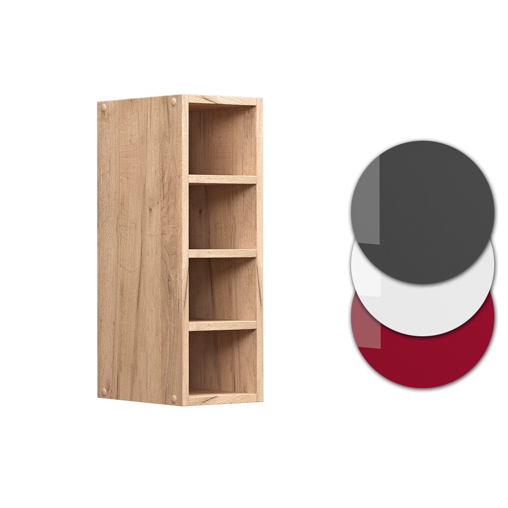 Vicco Regalhängeschrank Küchenschrank Küchenzeile R-Line 20 cm Eiche Fächer