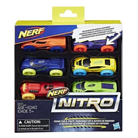 Nerf Nitro Soft Racer 6er Pack 1