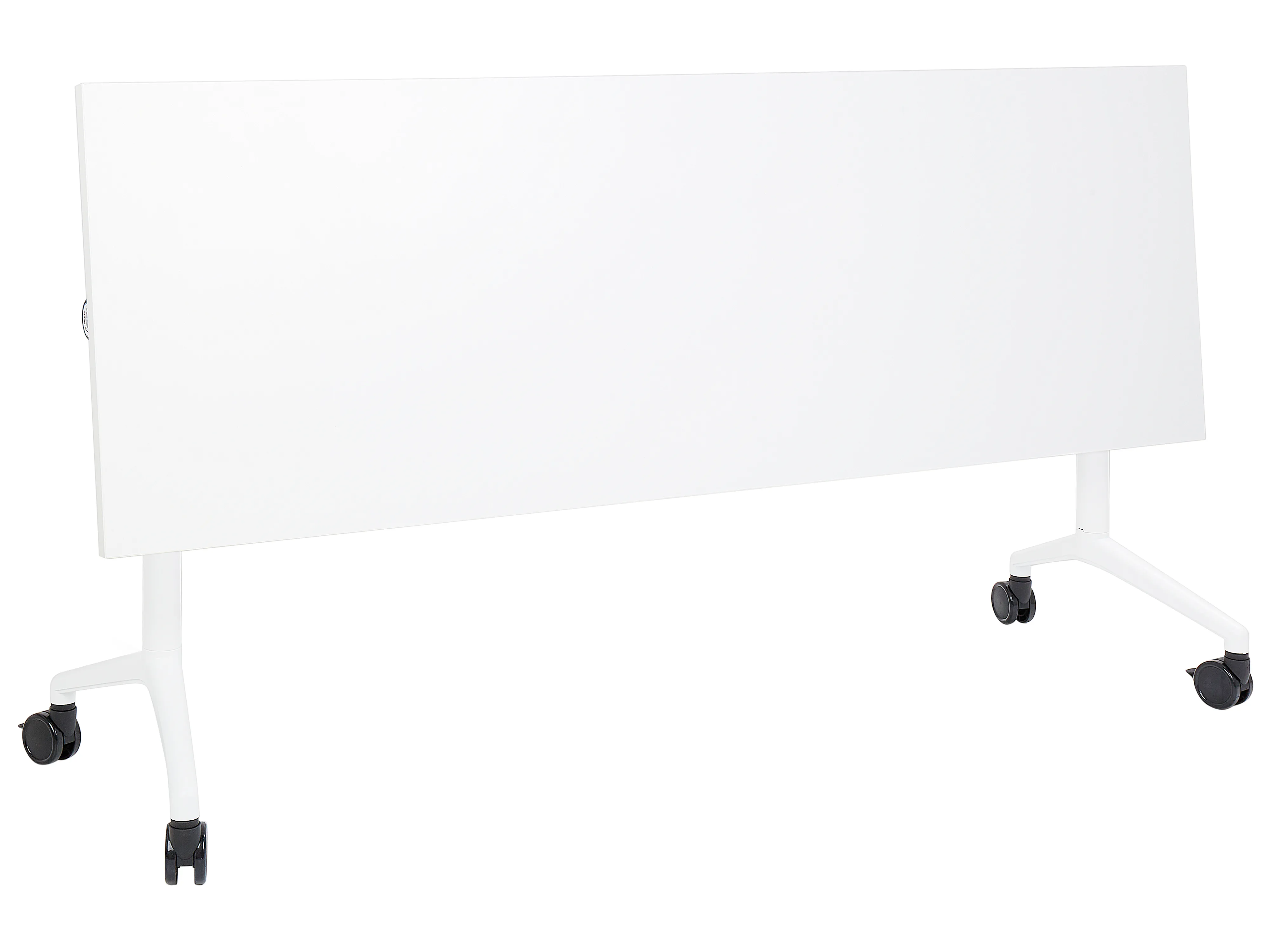 Inklapbaar bureau CAVI Wit 180 cm 60 cm met wielen
