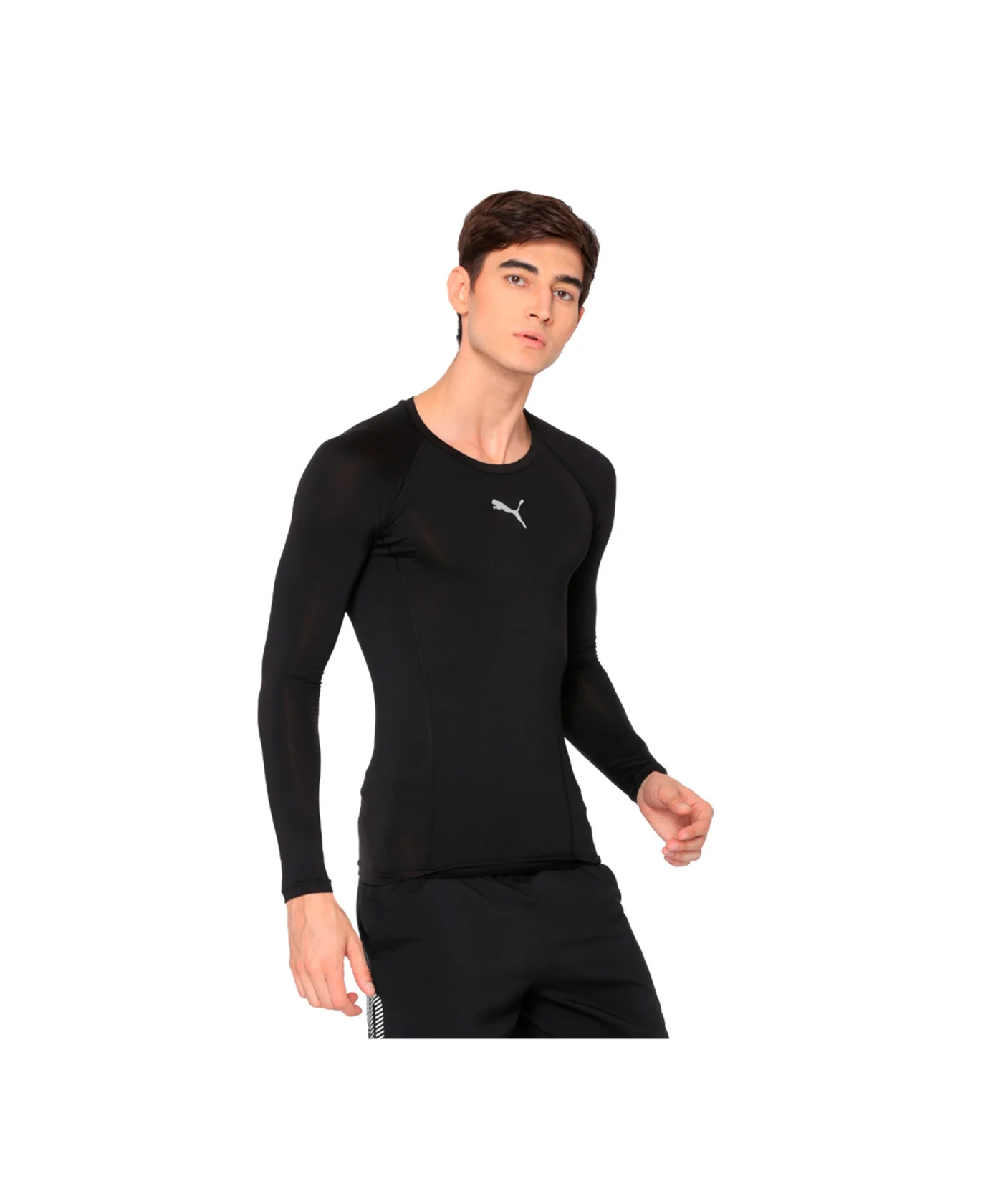 PUMA LIGA Baselayer Longsleeve Schwarz F03
