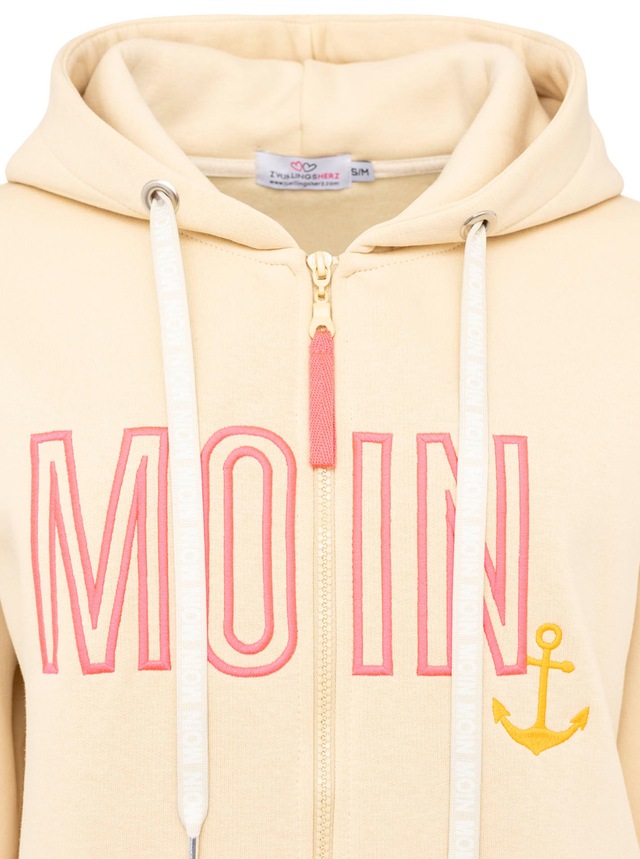 Zwillingsherz Kapuzensweatjacke »