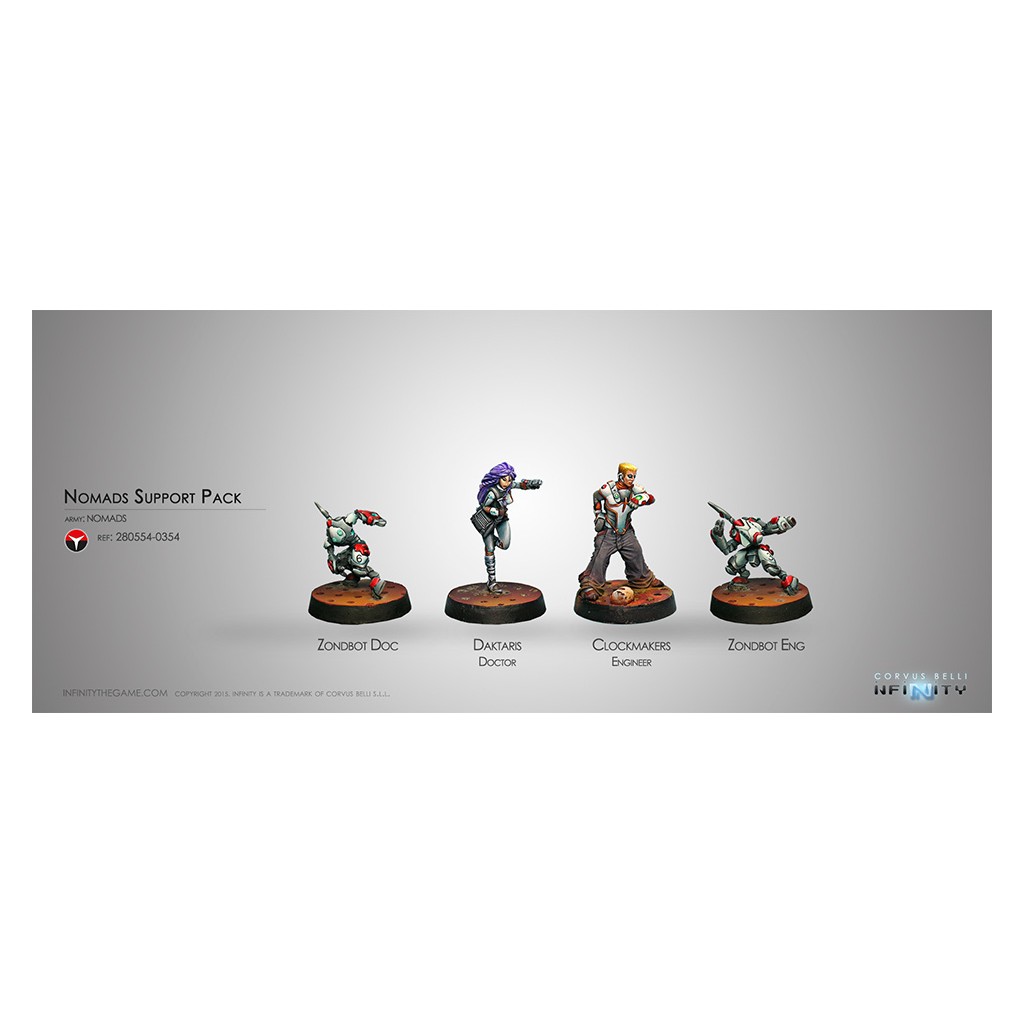 Infinity - Nomads - Support Pack