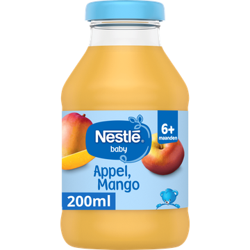 Nestlé Baby Sap Appel, Mango 6+ Maanden 200 ML