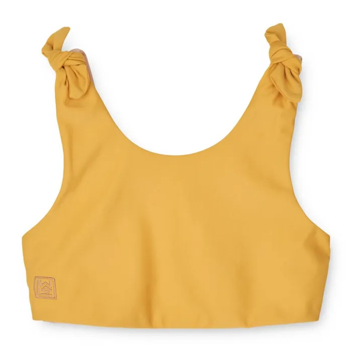 Liewood Maillot de Bain 2 pièces Matière Recyclée Bow | Jaune moutarde