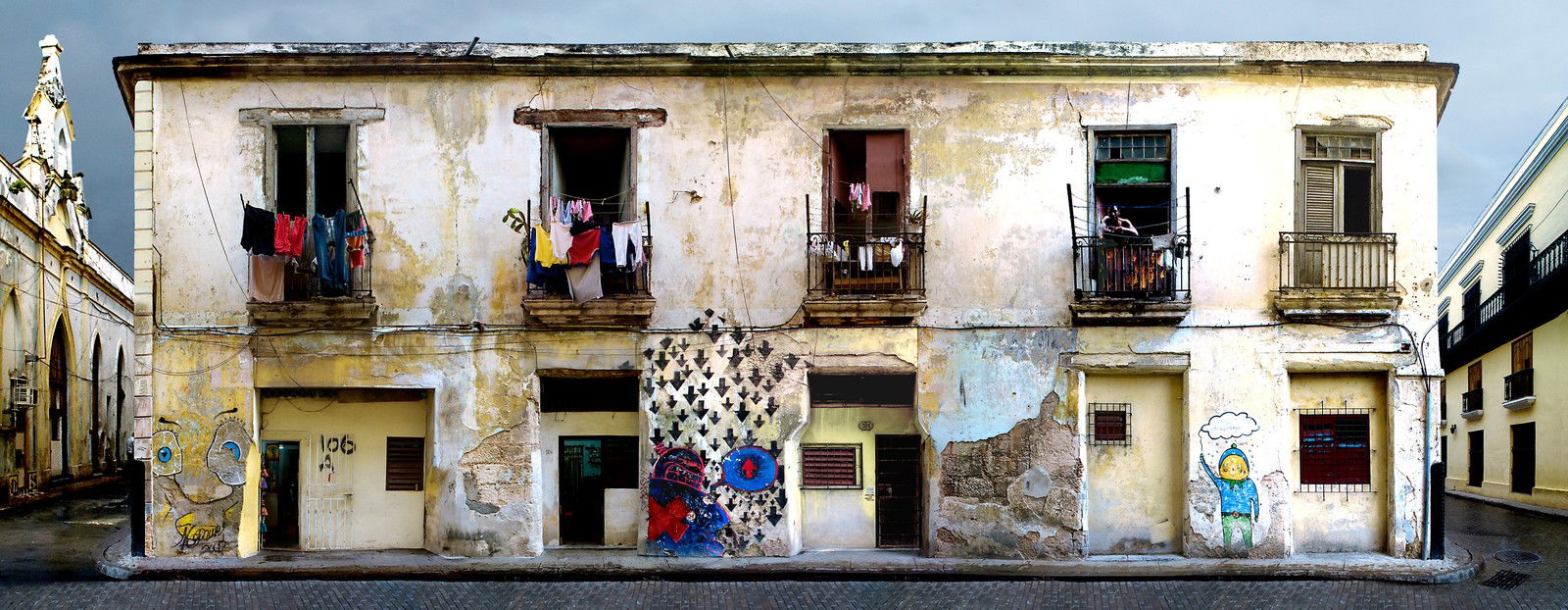 Havana, Calle Brasil by Larry Yust - Limited Edition. Edition of: 150. Signed.