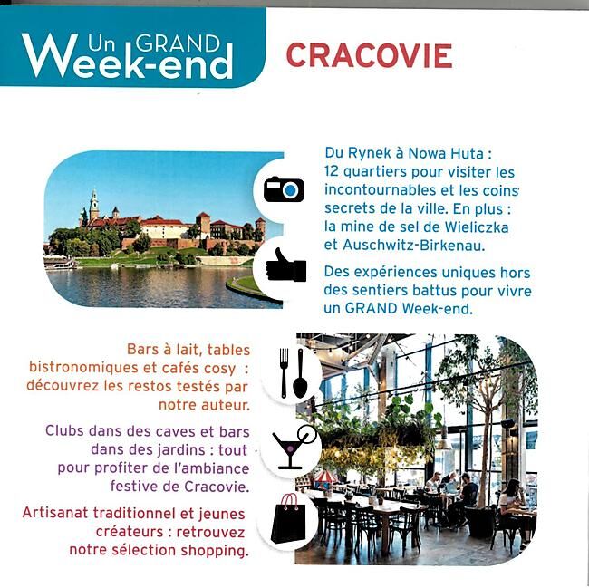 HACHETTE - UN GRAND WEEK END A CRACOVIE