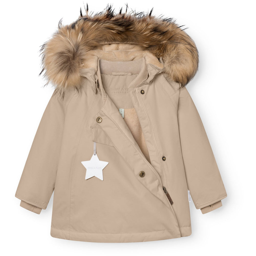 Køb Mini A ture Savannah Tan Matwang Fleece Lined Winter Jakke Fur. GRS