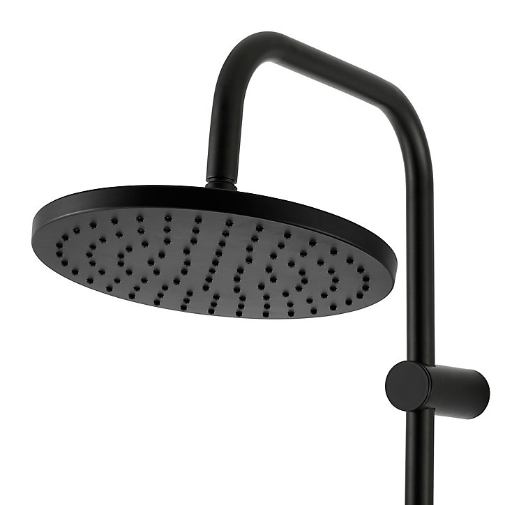 Colonne de douche mécanique noire GoodHome Cavally