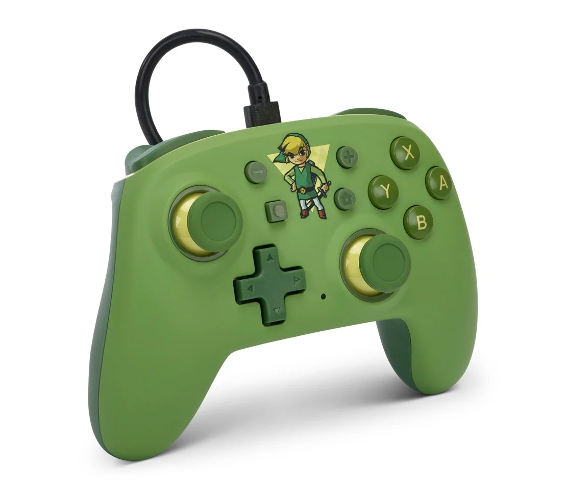 PowerA Nano Wired Switch Controller - Toon Link /Nintendo Switch