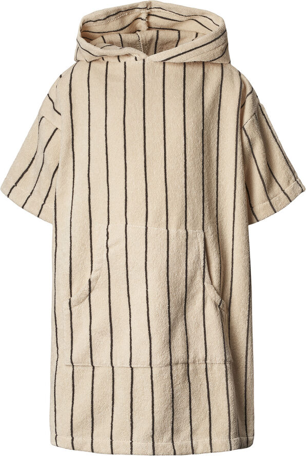 Bongusta Naram Kids Poncho Creme & ink