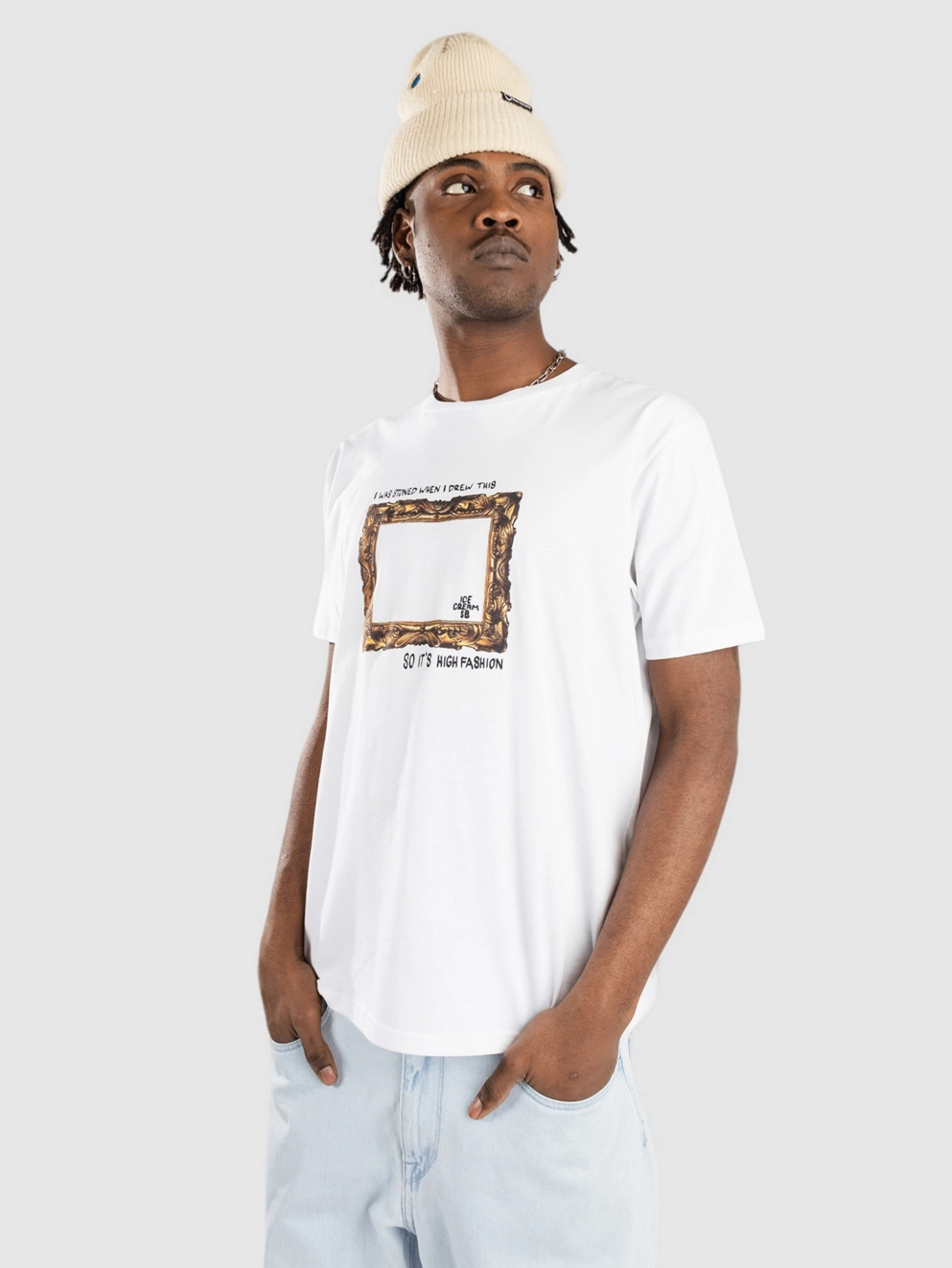 Ice Cream SB High Fashion T-Shirt white