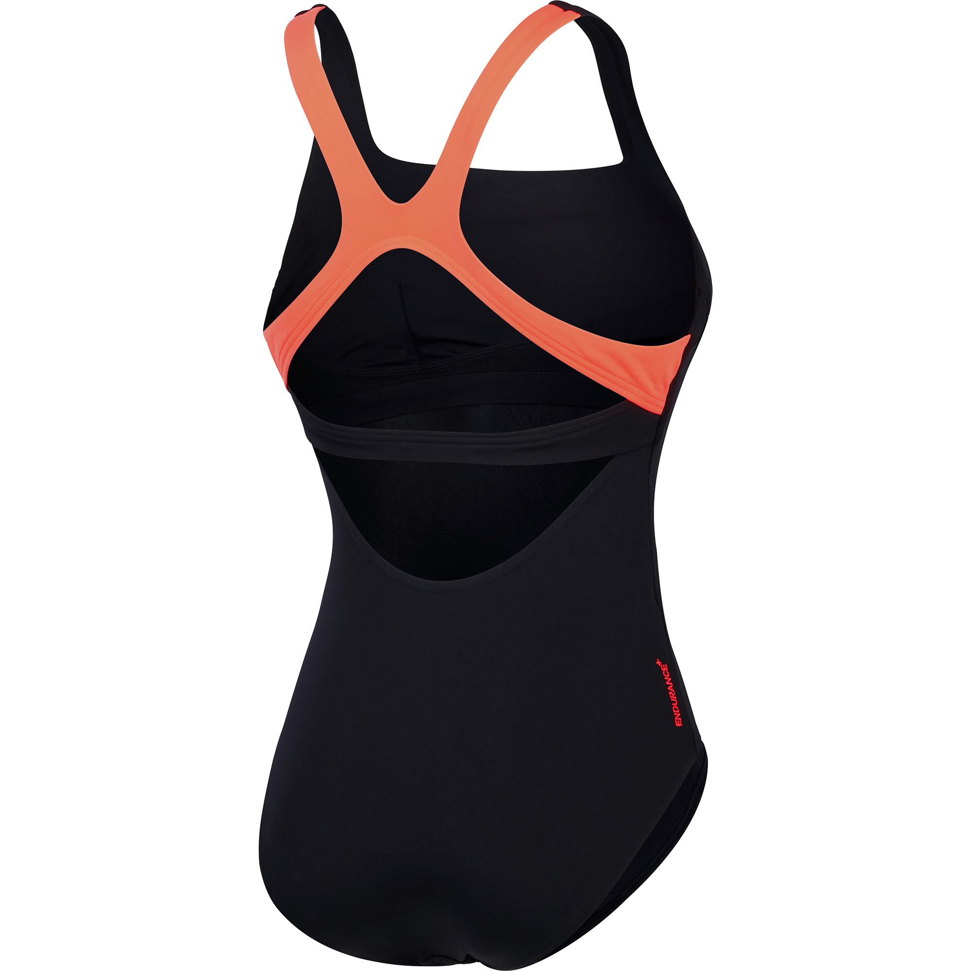 Speedo Flex Band Swimsuit with Buil Badeanzug Damen schwarz