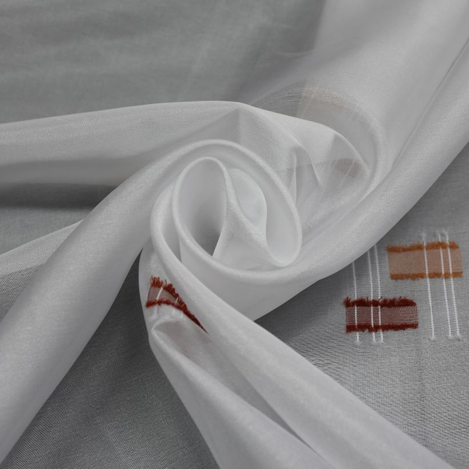 Vorhang - transparent-rost - Rechtecke - 300x125 cm