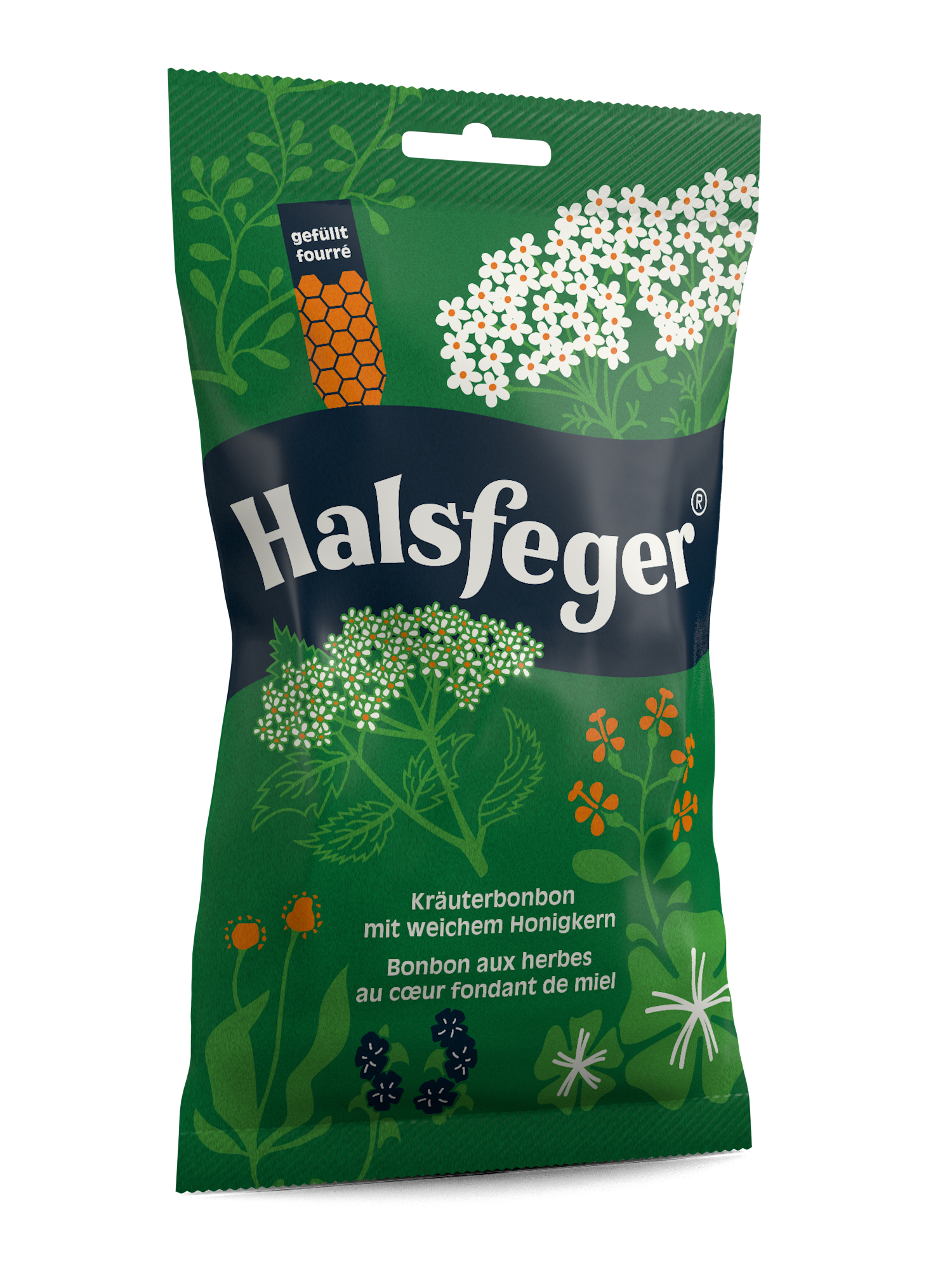 GORGE CLAIRE Kräuterbonbon<br>90 g, Beutel, Pastillen