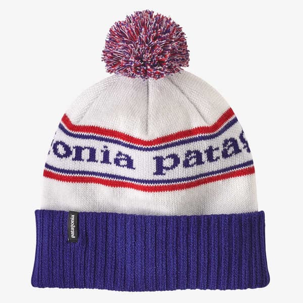 PATAGONIA PATAGONIA POWDER TOWN BEANIE PARK STRIPE: VIKING BLUE 25 PARK STRIPE: VIKING BLUE