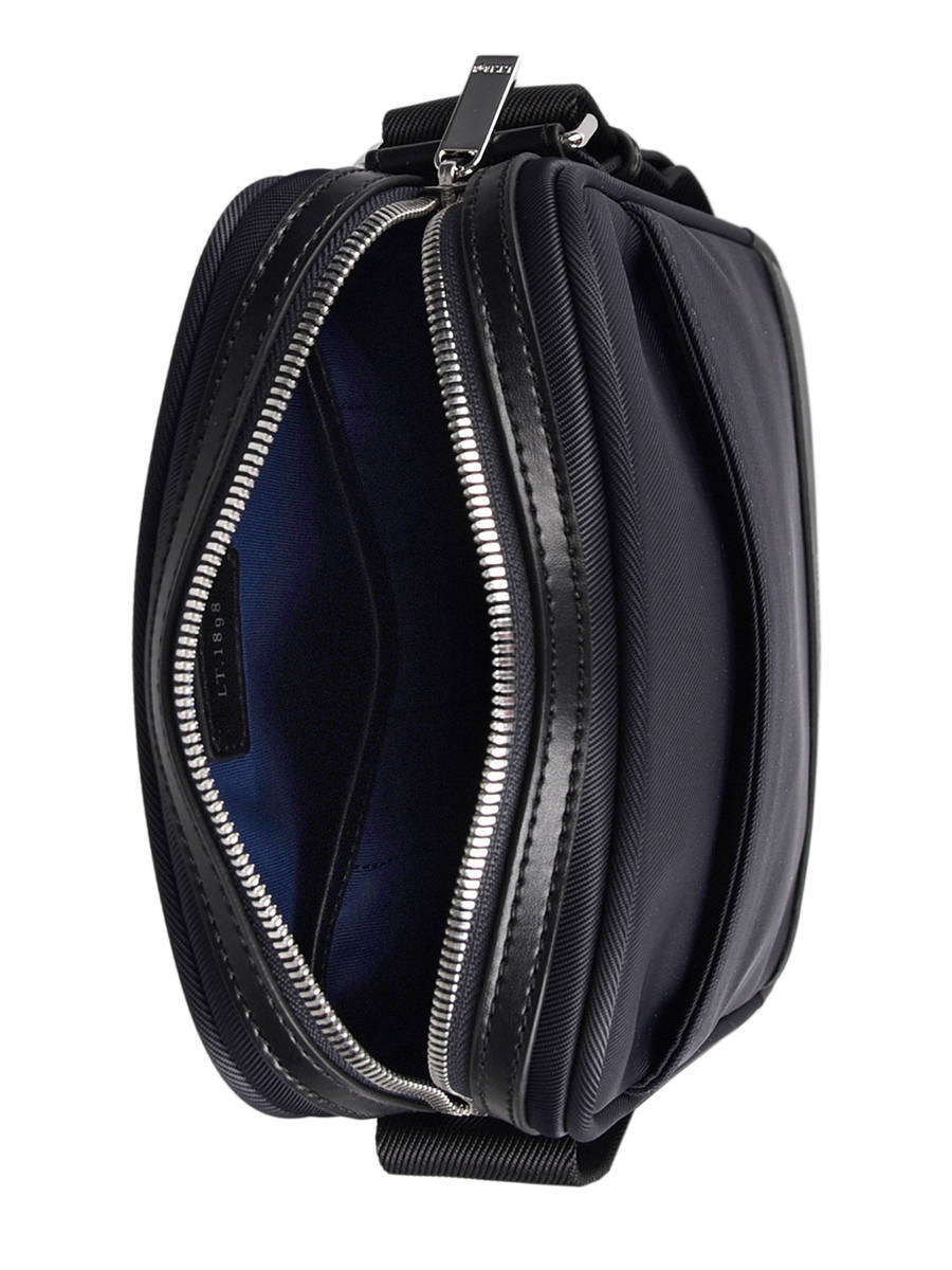 Sac bandoulire S Gaspard cuir et nylon LE TANNEUR
