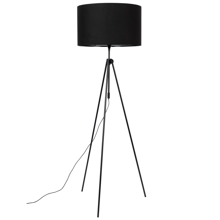 Zuiver Lesley vloerlamp zwart