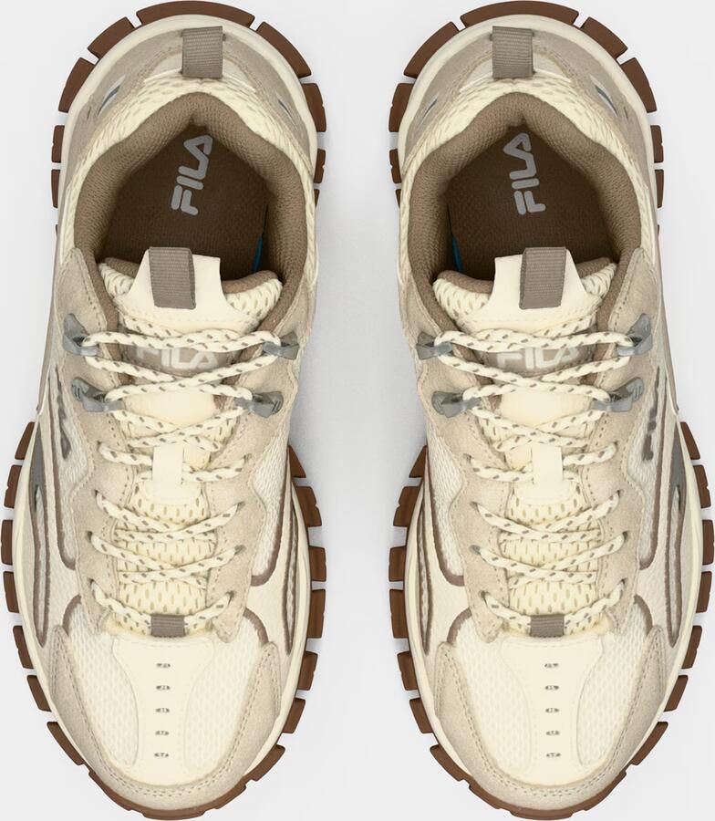 FILA Sneakers laag 'RAY TRACER TR2' ecru chocoladebruin grijs greige