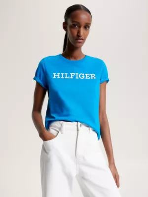 Camiseta Hilfiger Monotype com bordado