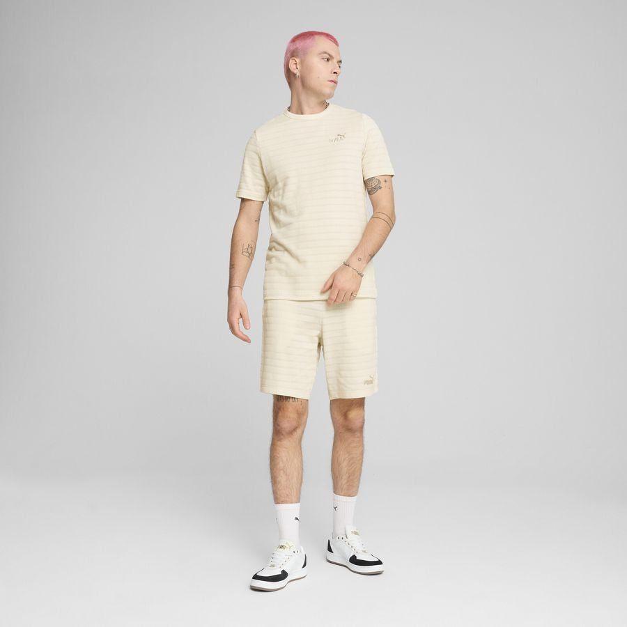 Puma Essentials Elevated Strukturiertes T-Shirt