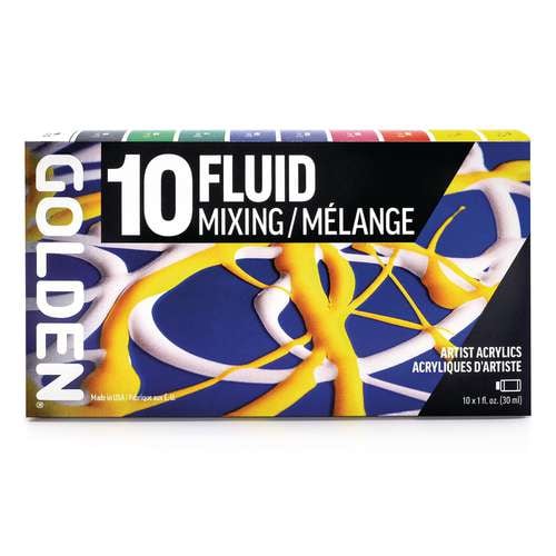 GOLDEN FLUID Acrylfarbe Mixing-Set