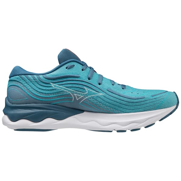 Chaussure running MIZUNO WAVE SKYRISE 4 BLUE ASHES/NIMBUS CLOUD/SOLEIL