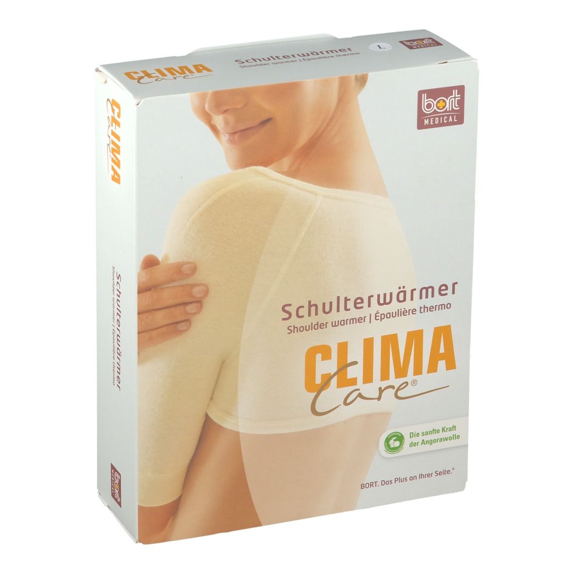 BORT CLIMACare® Schulterwärmer Gr. L weiß