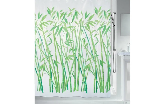 spirella Duschvorhang »Bambus 180 x 180 cm« Breite 180 cm