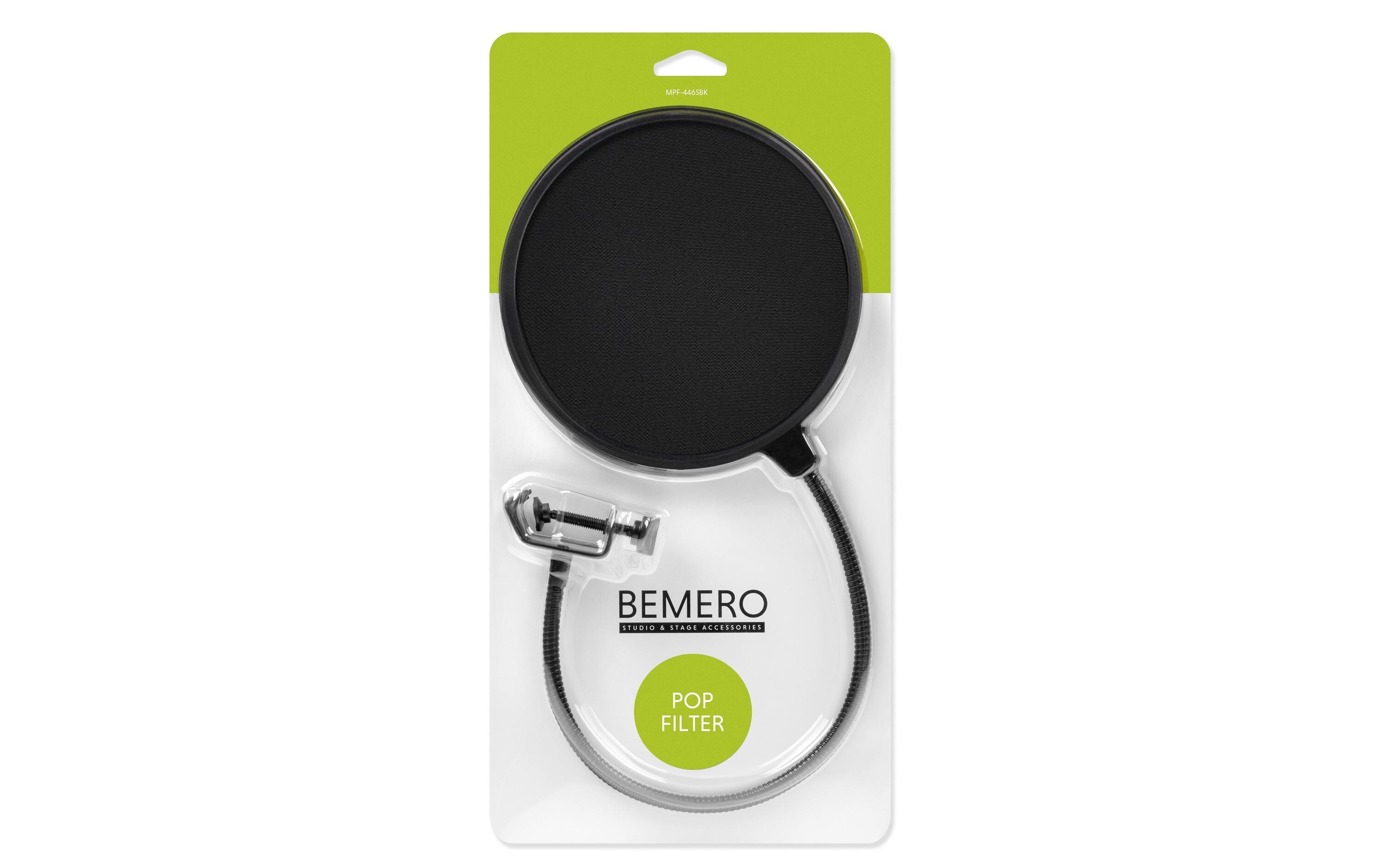 Popschutz MPF-4465BKMikrofon Pop Filter