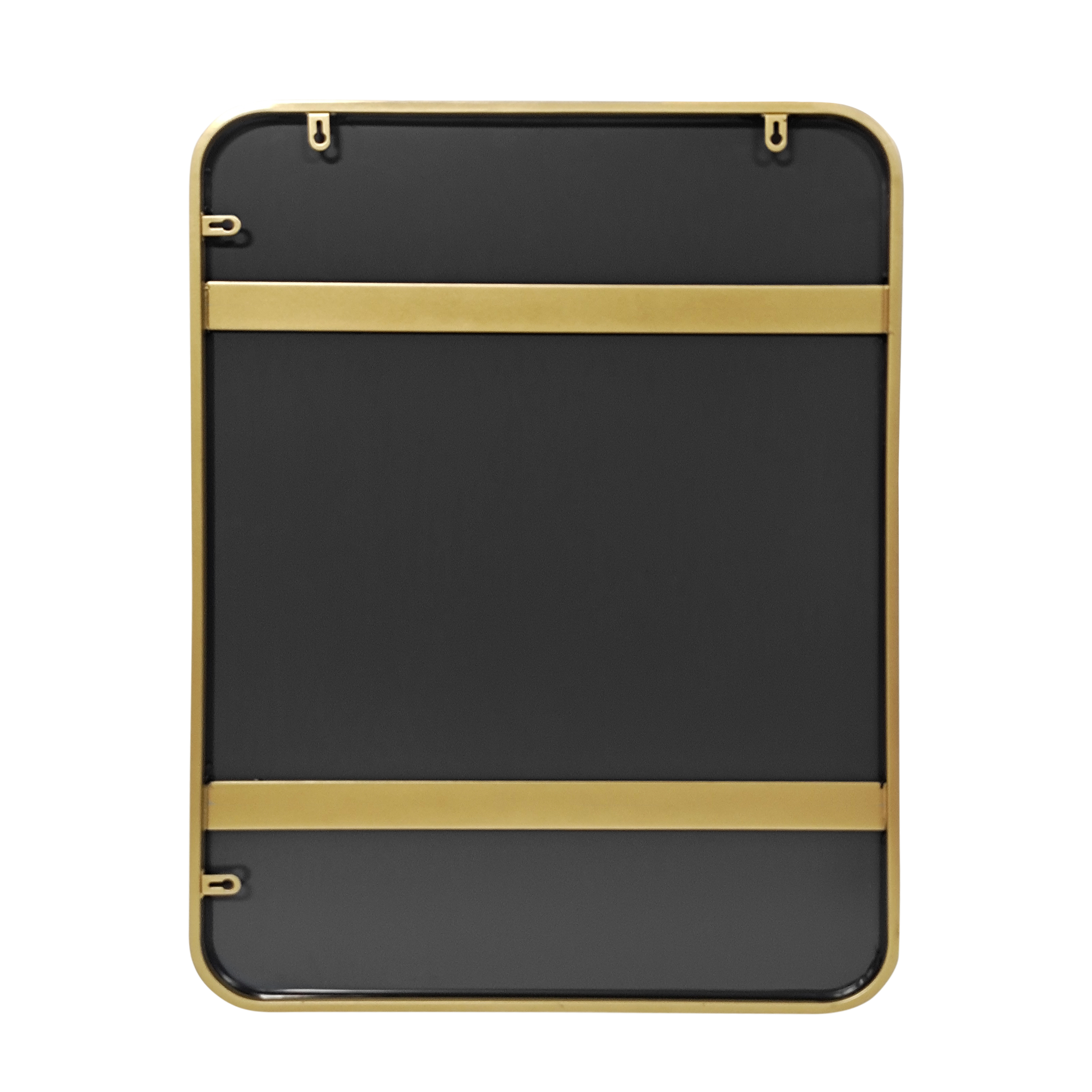 Wandspiegel 56 x 76 cm gold