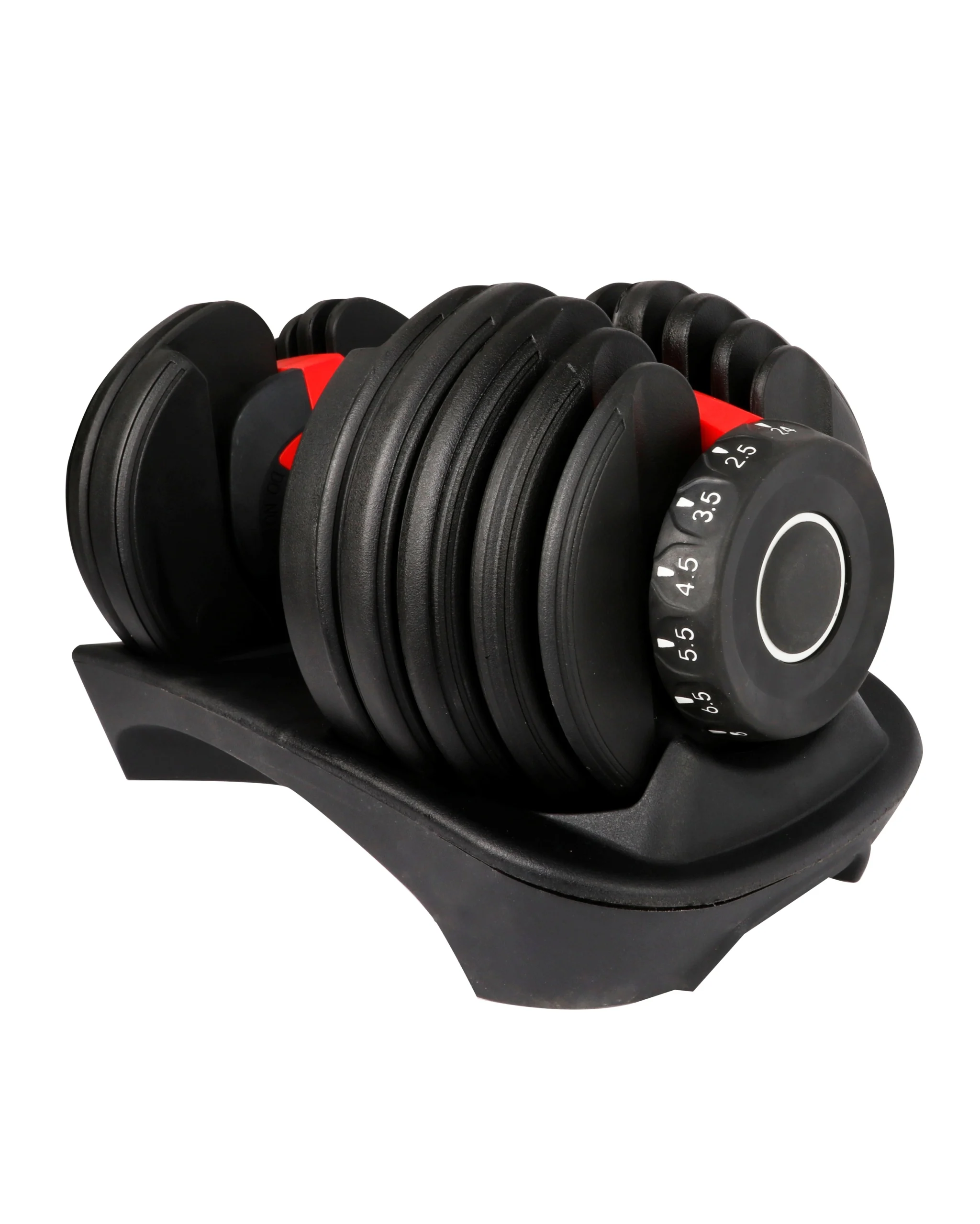 LEVITY Adjustable Dumbbell 24kg (1 stk) + Adjustable Dumbbell Rack