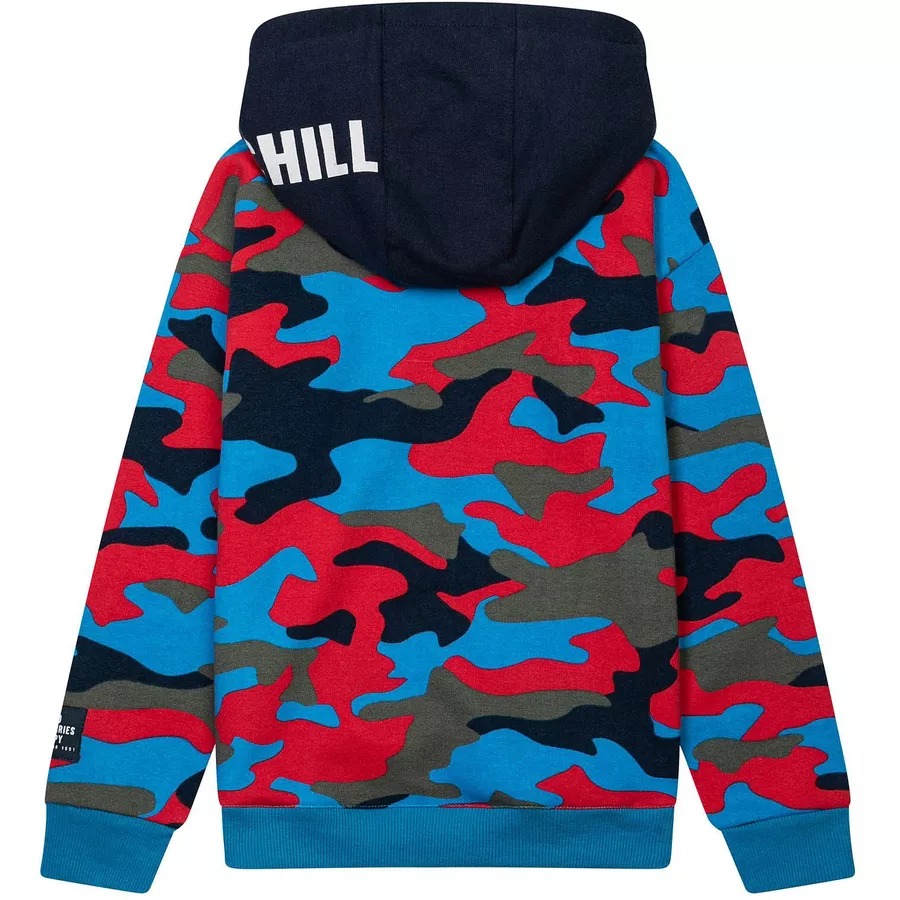 MINOTI Hoodie BlauRot