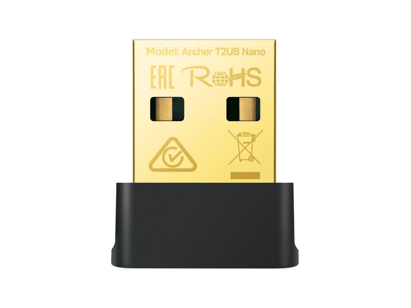 TP-Link WLAN-AC USB-Stick Bluetooth Archer T2UB Nano USB 2. AC600 Nano Wi-Fi Bluetooth 4.2 USB-Adapter – Wi-Fi und Bluetooth in Einem