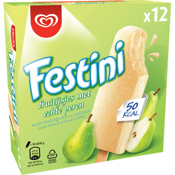 Ola IJs Festini Peer 12 stuks 12 x 50ml