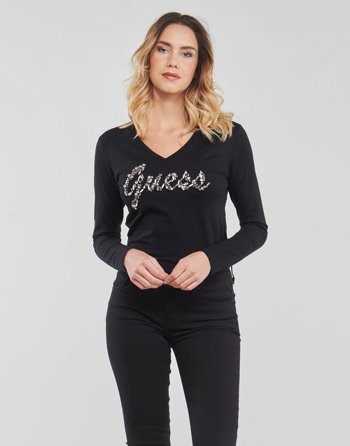 Guess - LS VN BONITA TEE - Noir