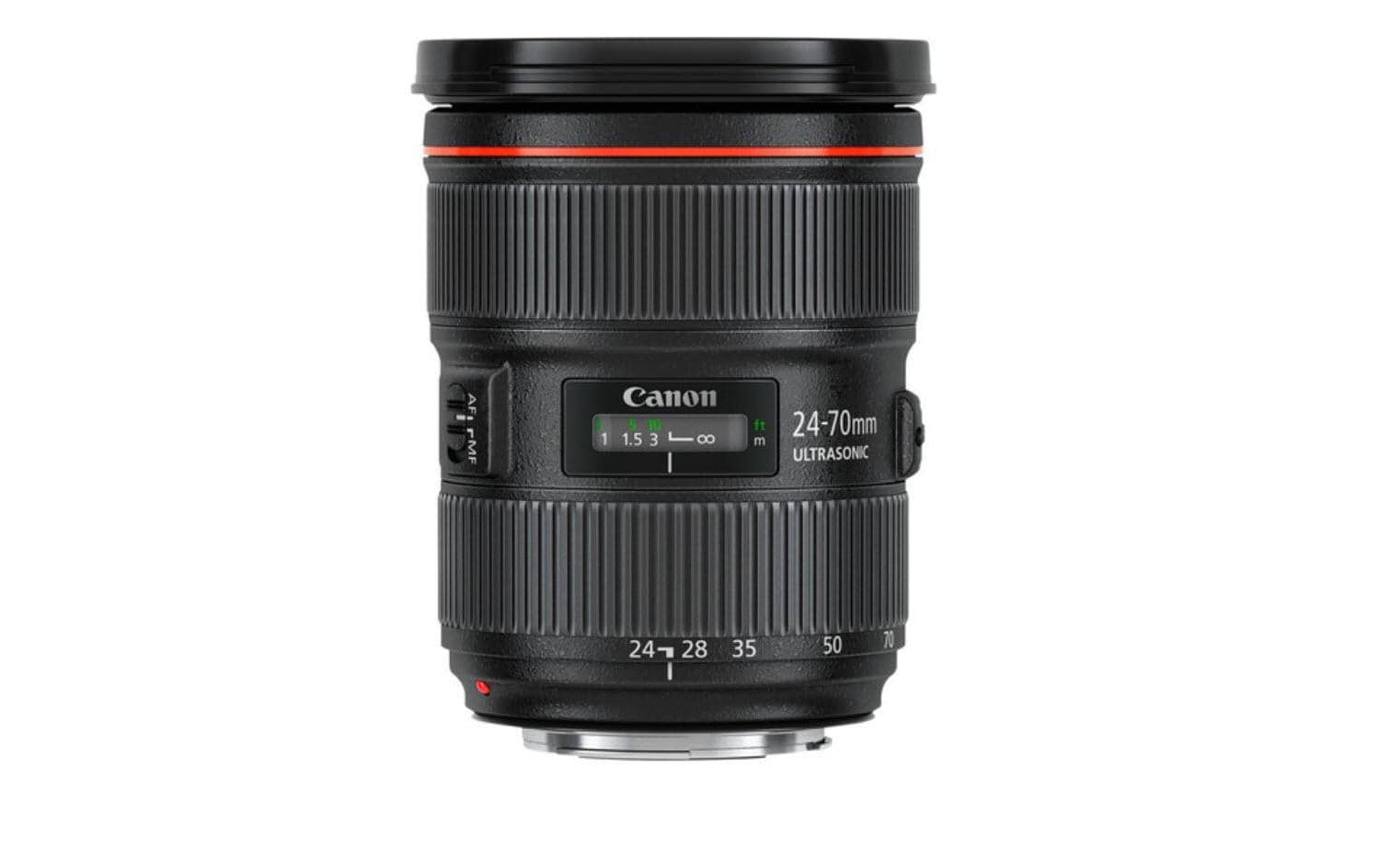 Zoomobjektiv EF 24-70mm F/2.8L II USM Canon EF<br>Professionelles Zoomobjektiv mit robuster Bauweise