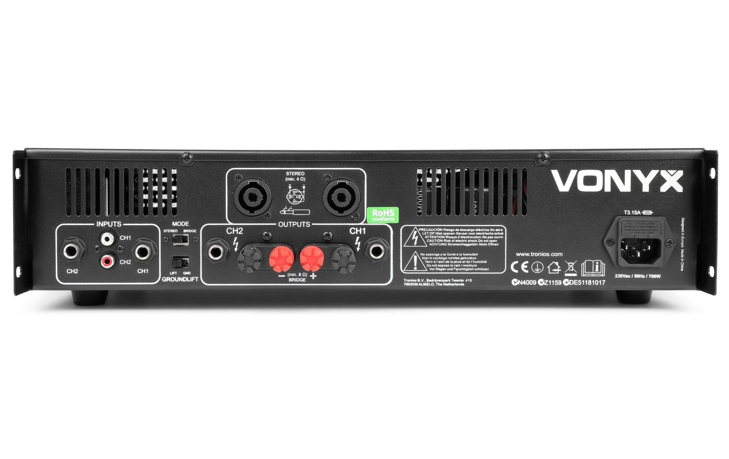 Endstufe VXA-800<br>Stereo-Endstufe mit 2x 400 W