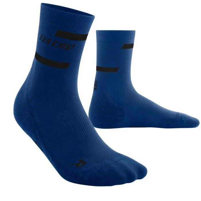 CEP Herre Strømper The Run Socks Mid Cut V4 Blå