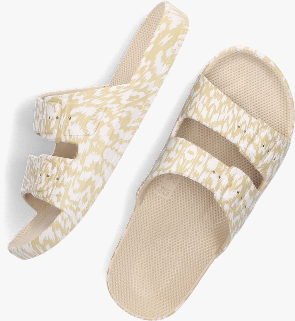 Freedom Moses beige freedom moses slippers ikat