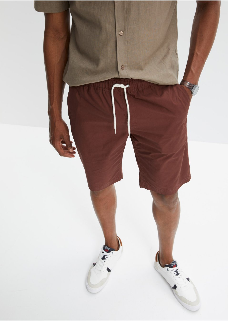 Bermuda taille extensible