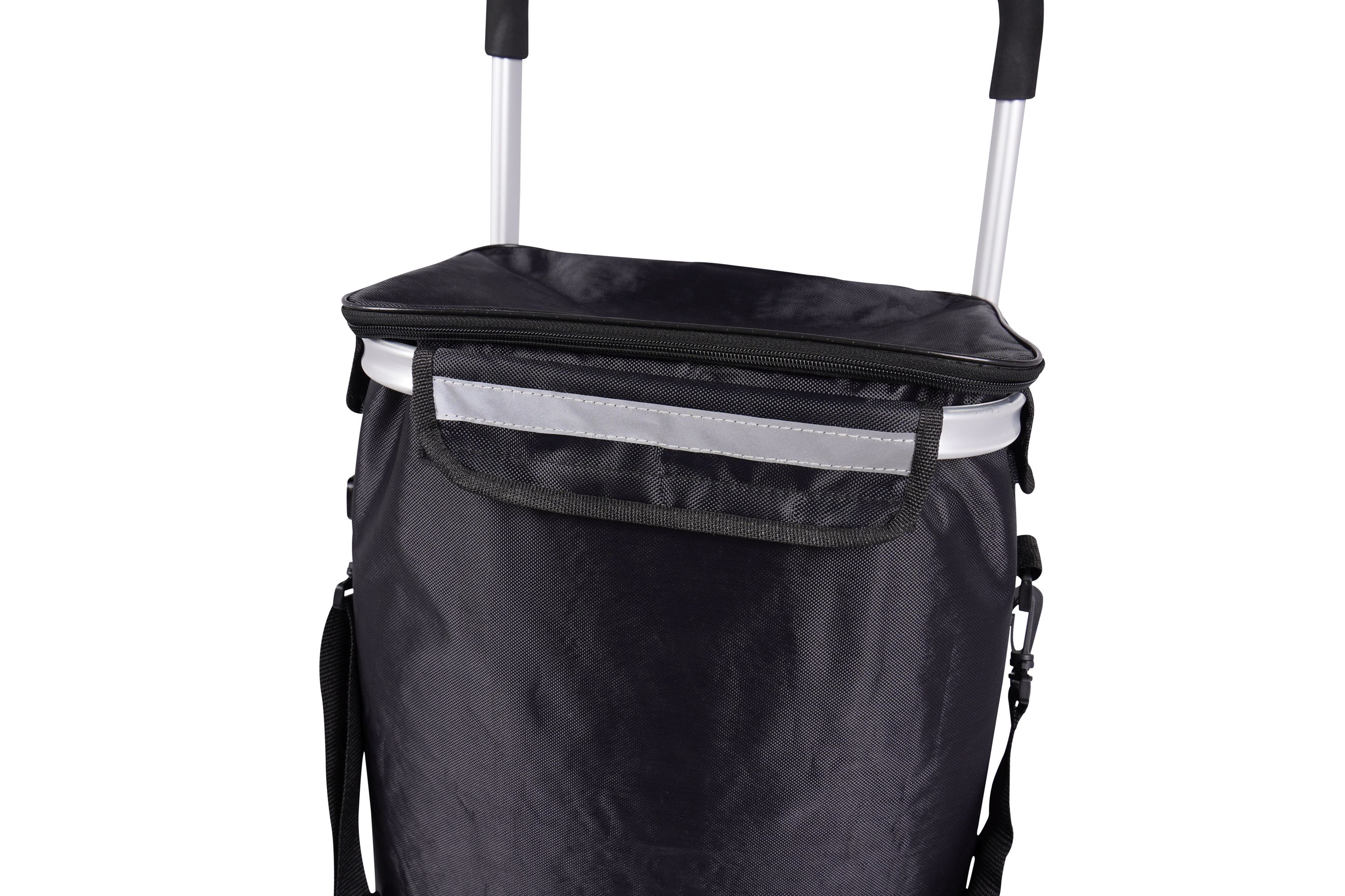 Einkaufstrolley MAIK 50L schwarz